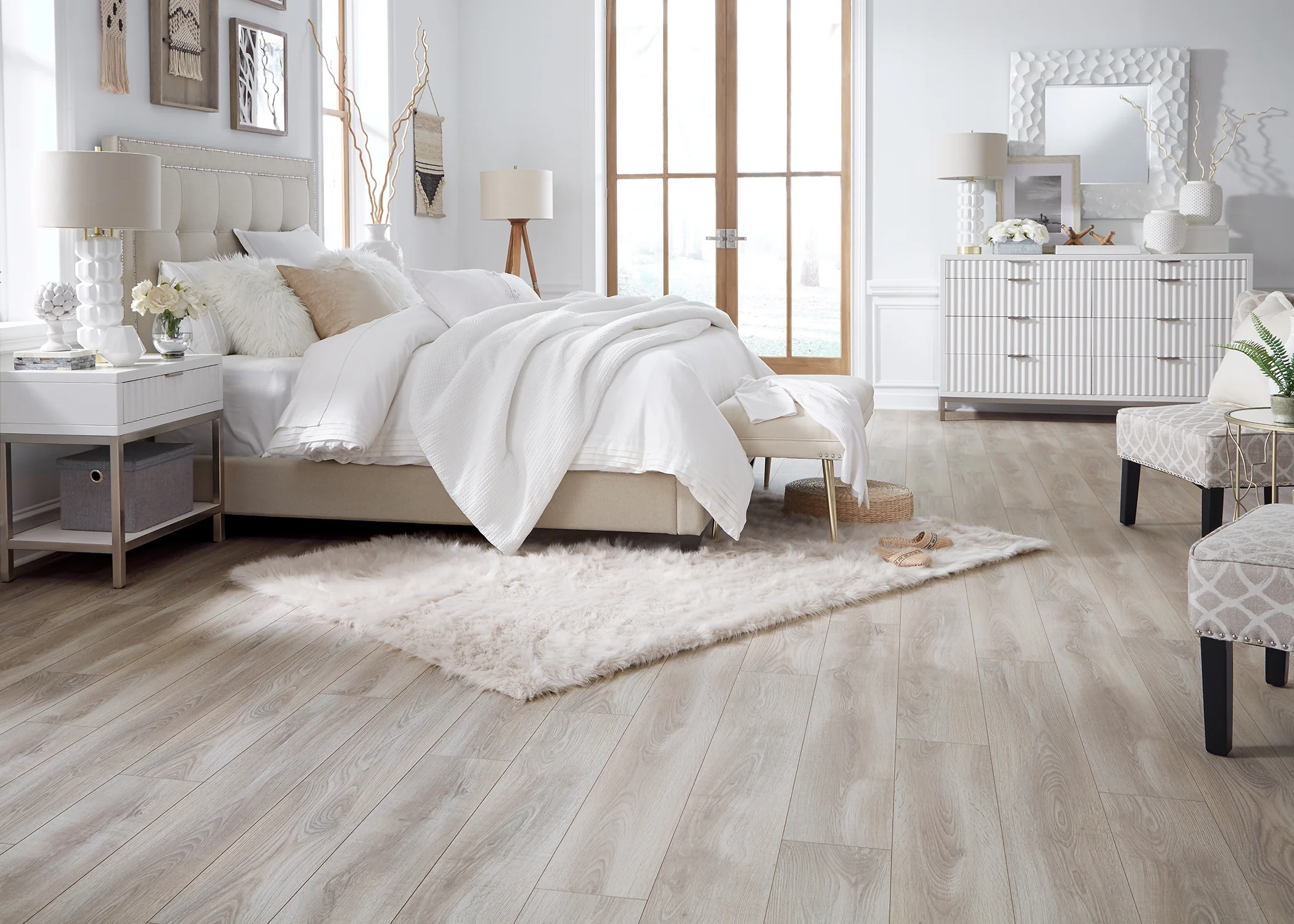 10mm+pad Delaware Bay Driftwood Laminate Flooring - Sample - Image 2