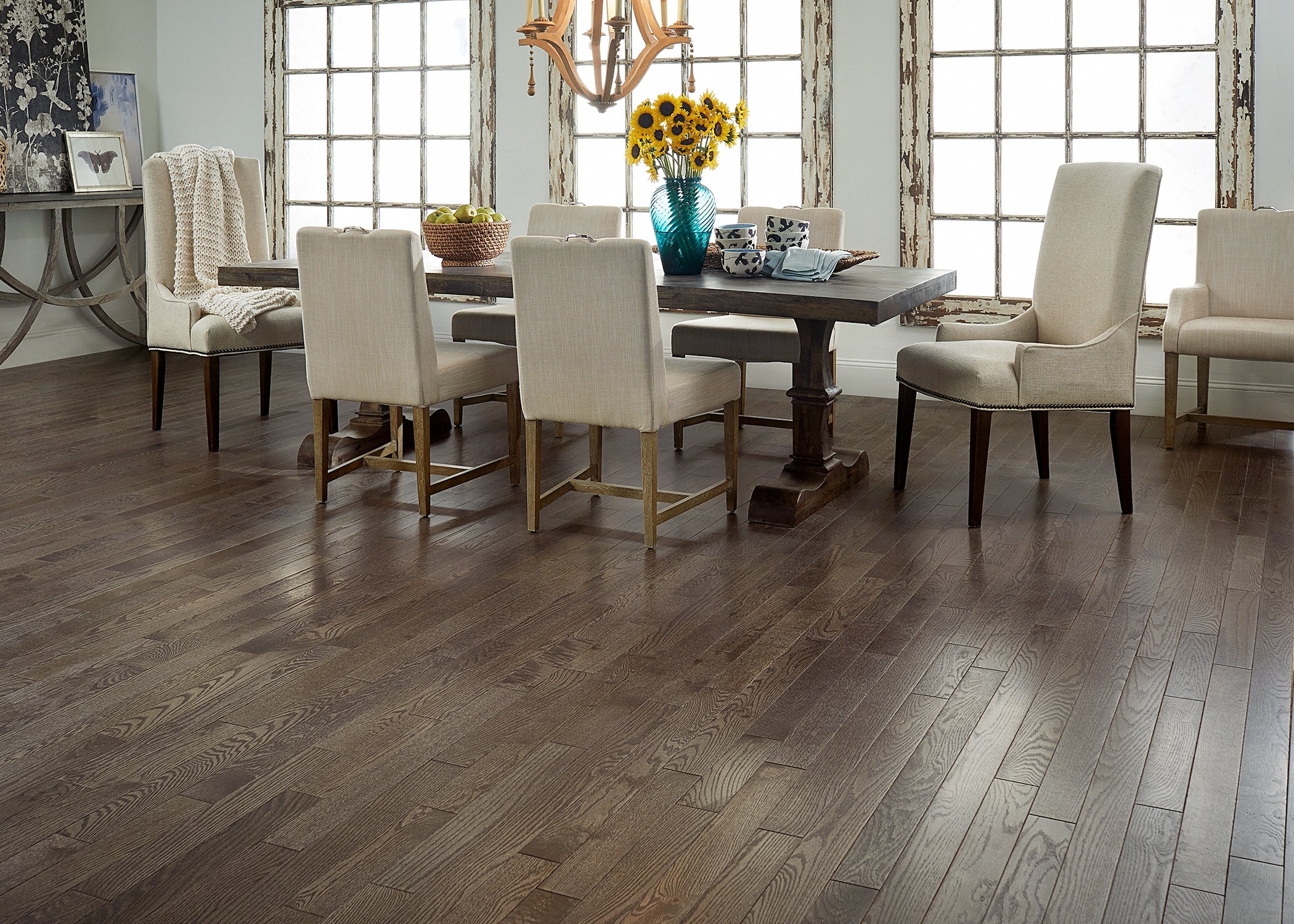 3/4 in. Gray Fox Oak Solid Hardwood Flooring - Sample - Image 2