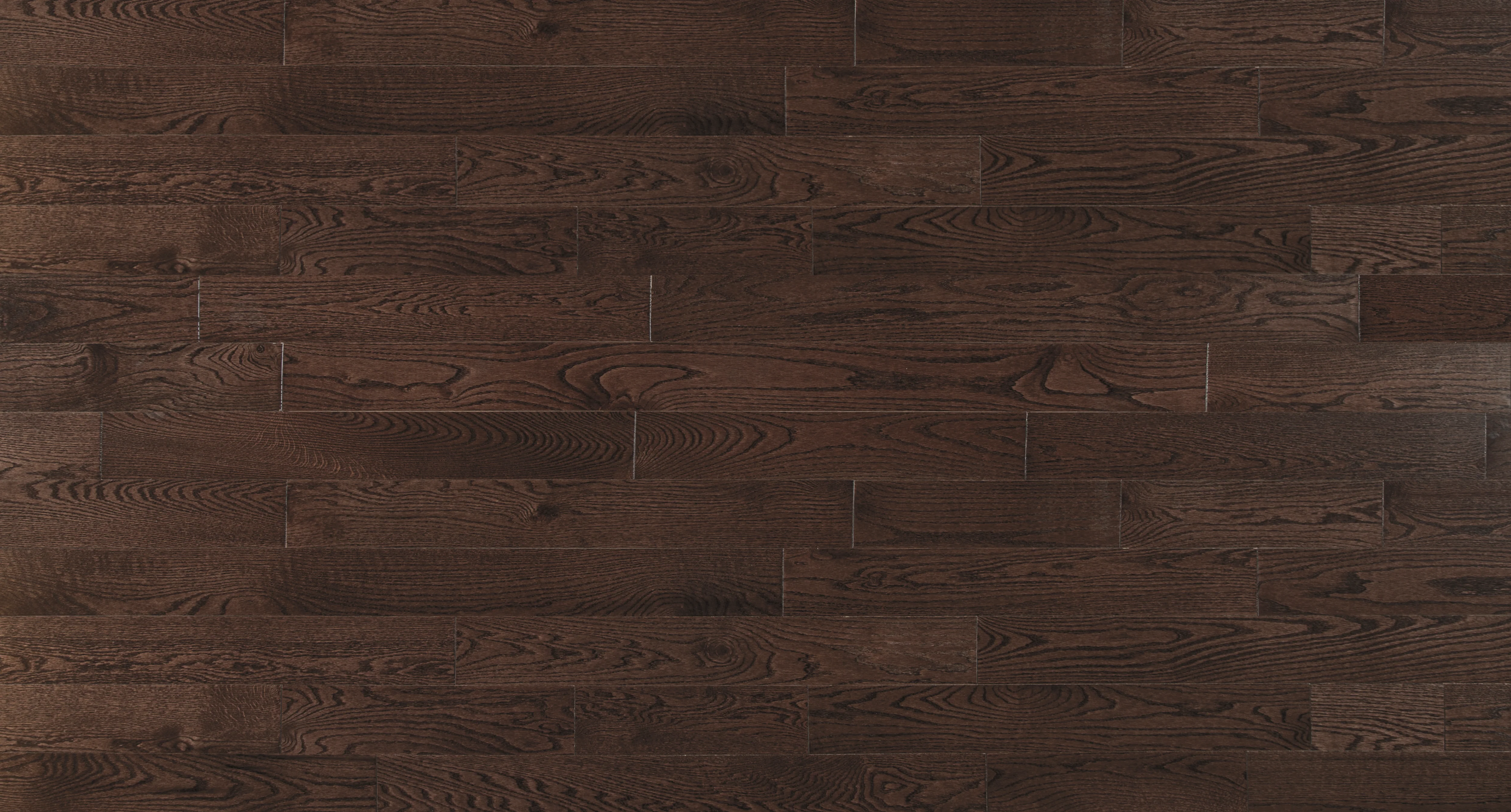 3/4 in. Mocha Oak Prefinished Solid Hardwood Flooring 3.25 in. Wide - Image 3