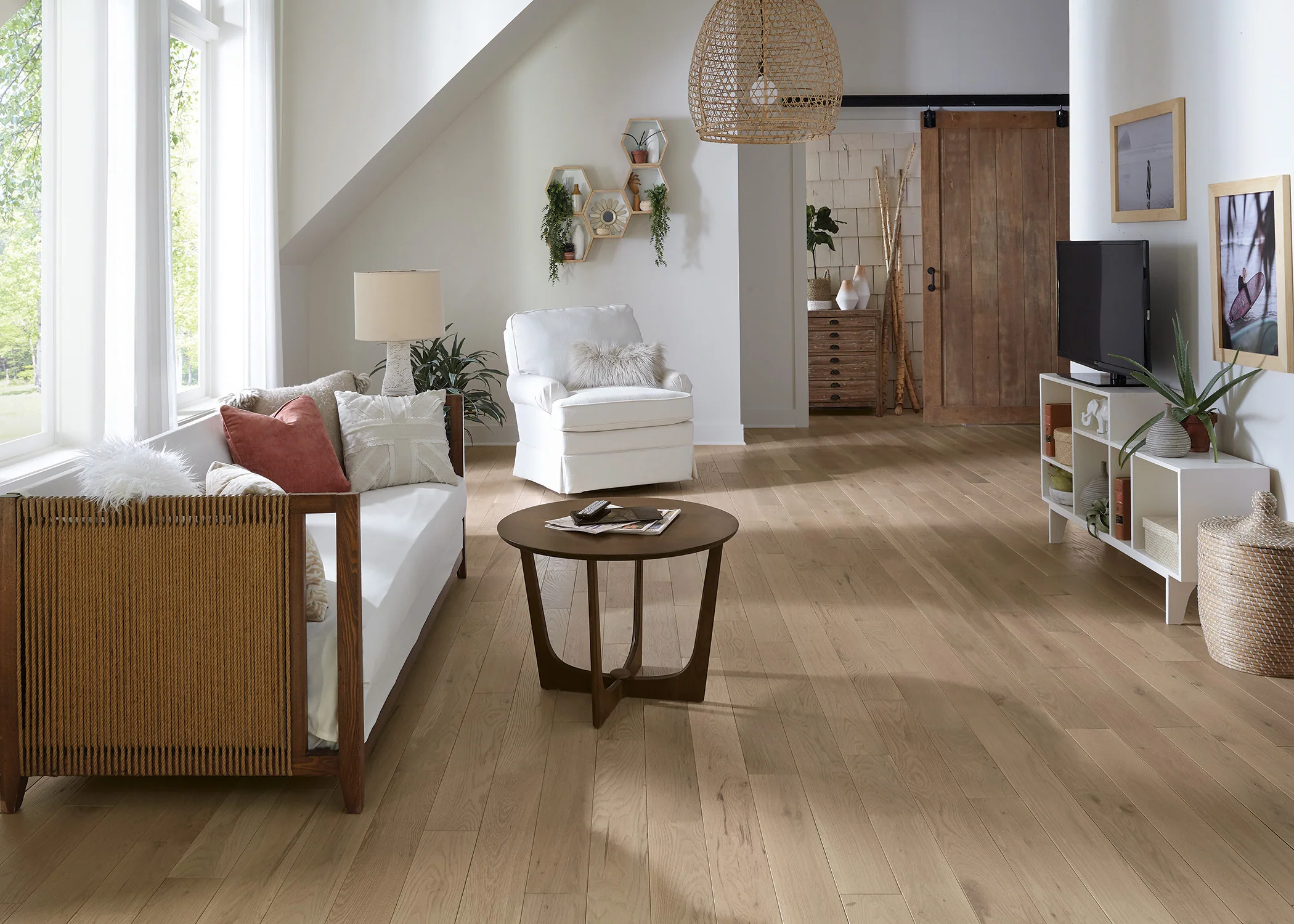 3/4 in. New Shoreham Oak Solid Hardwood Flooring - Sample - Image 2