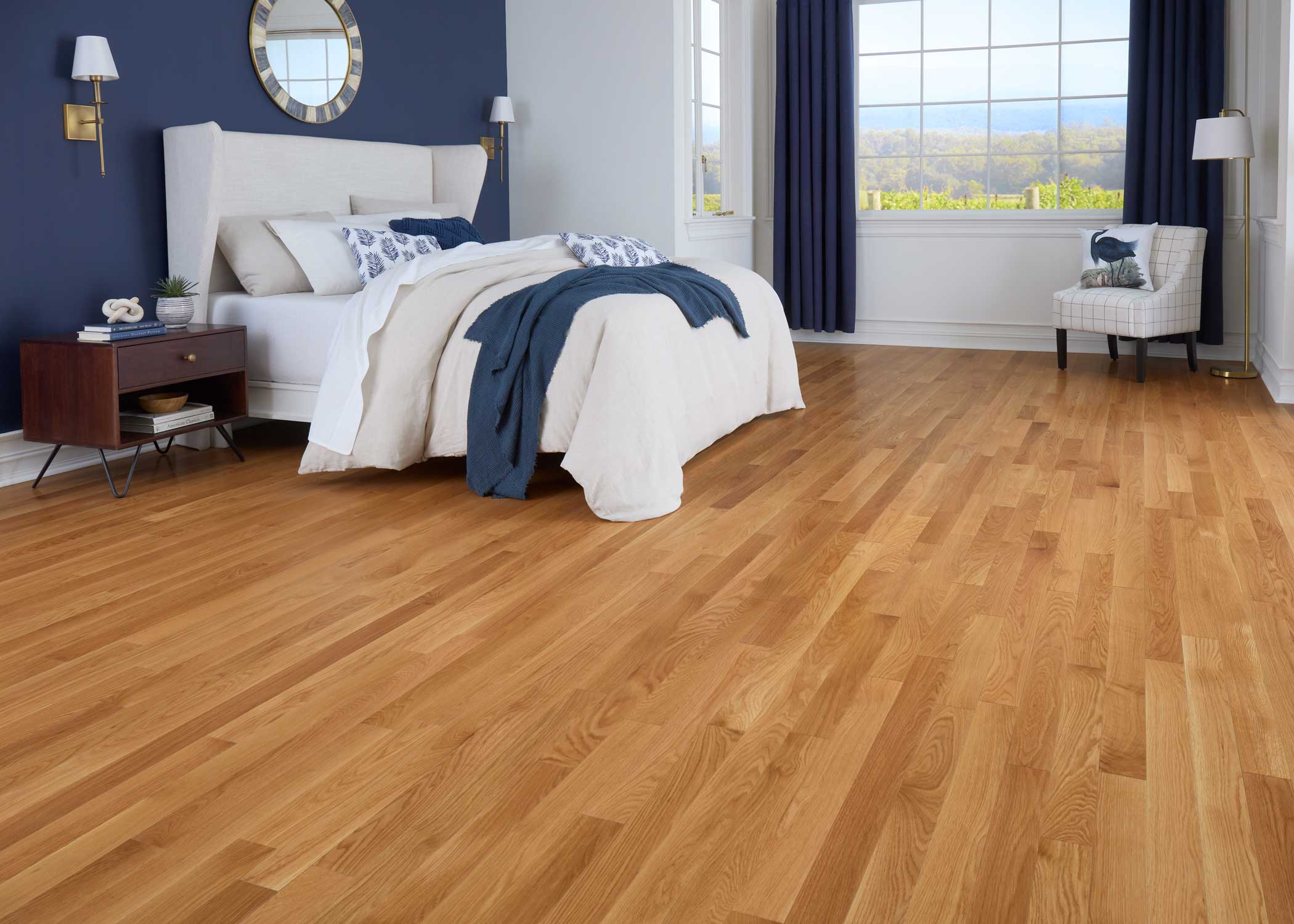 3/4 in. Select White Oak Solid Hardwood Flooring - Sample - Image 2