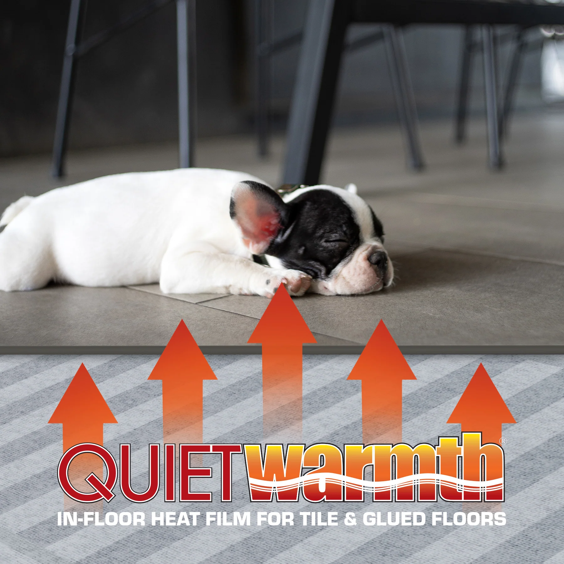 3 ft. Wide x 10 ft. Length 120V Radiant Floor Heating System for Tile Flooring Peel and Stick Panel - Image 4
