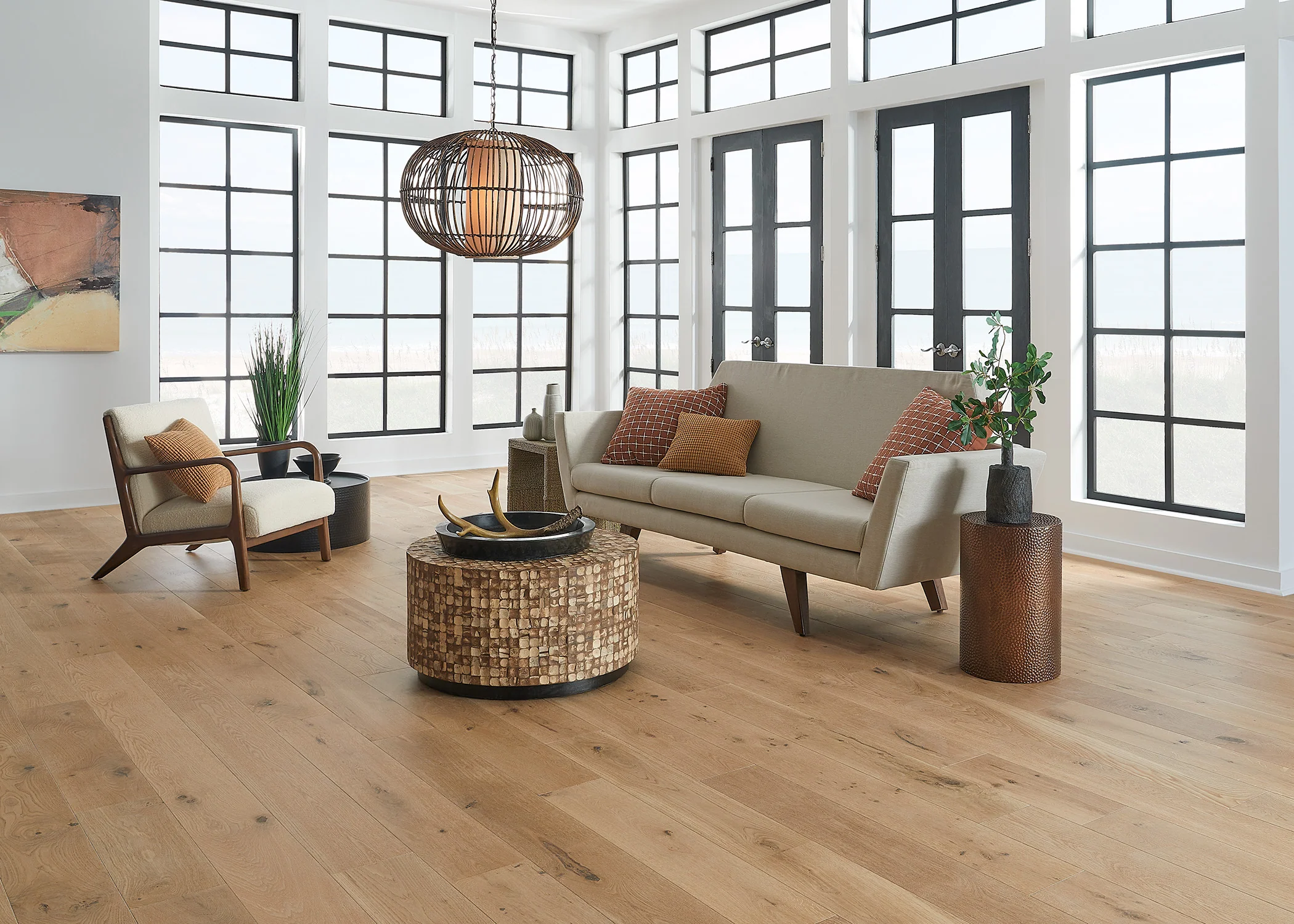5/8 in. Amsterdam White Oak Engineered Hardwood Flooring - Sample - Image 2