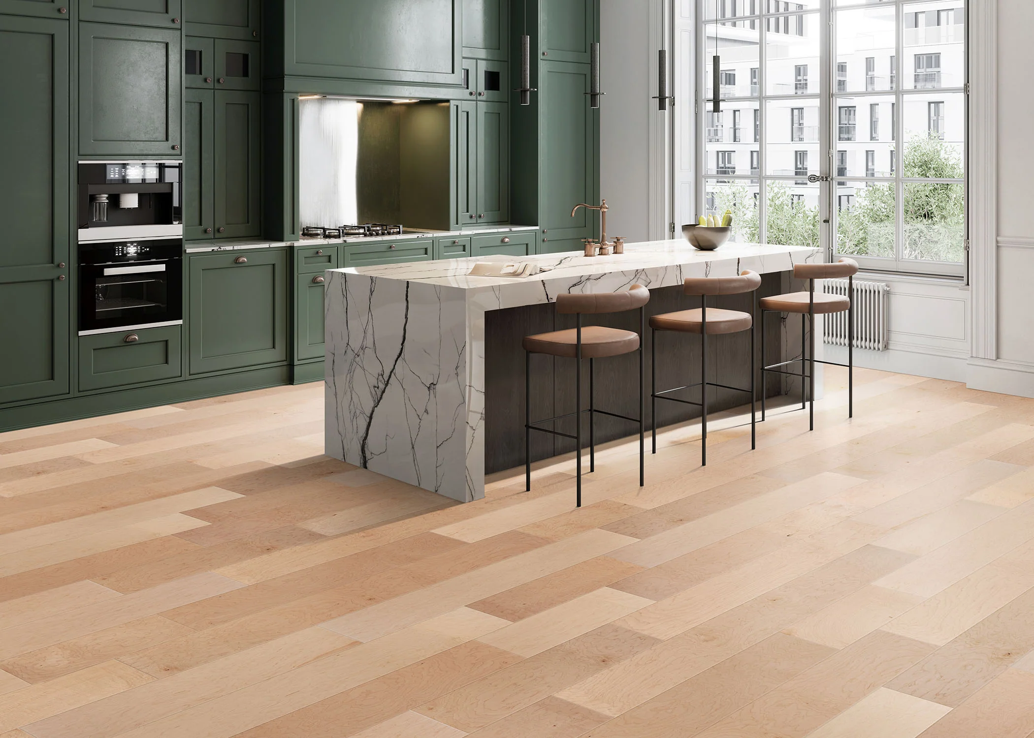 7/16 in. Select Maple Engineered Hardwood Flooring - Sample - Image 2