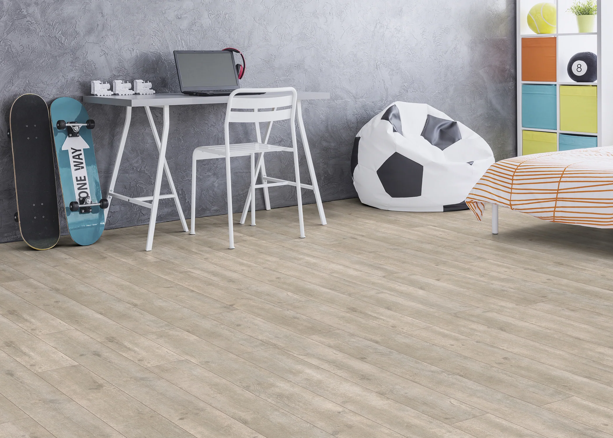 8mm Goss Abbey Oak Laminate Flooring - As-Is - Stack Out - 307.71 Sq. Ft. - Image 2