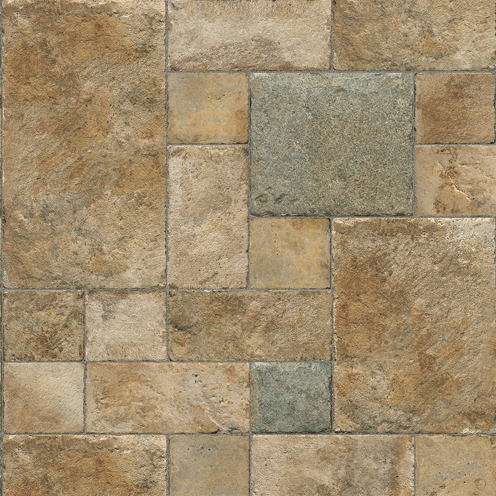 8mm Twilight Villa Stone w/ pad Water-Resistant Laminate Flooring - Sample