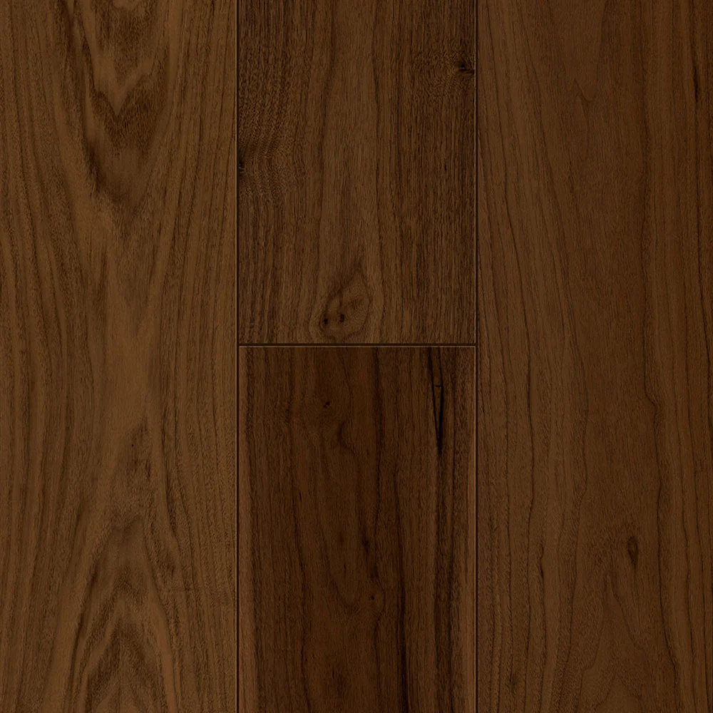 8mm w/pad Willow Bend Walnut Water-Resistant Hybrid Resilient Flooring - Sample