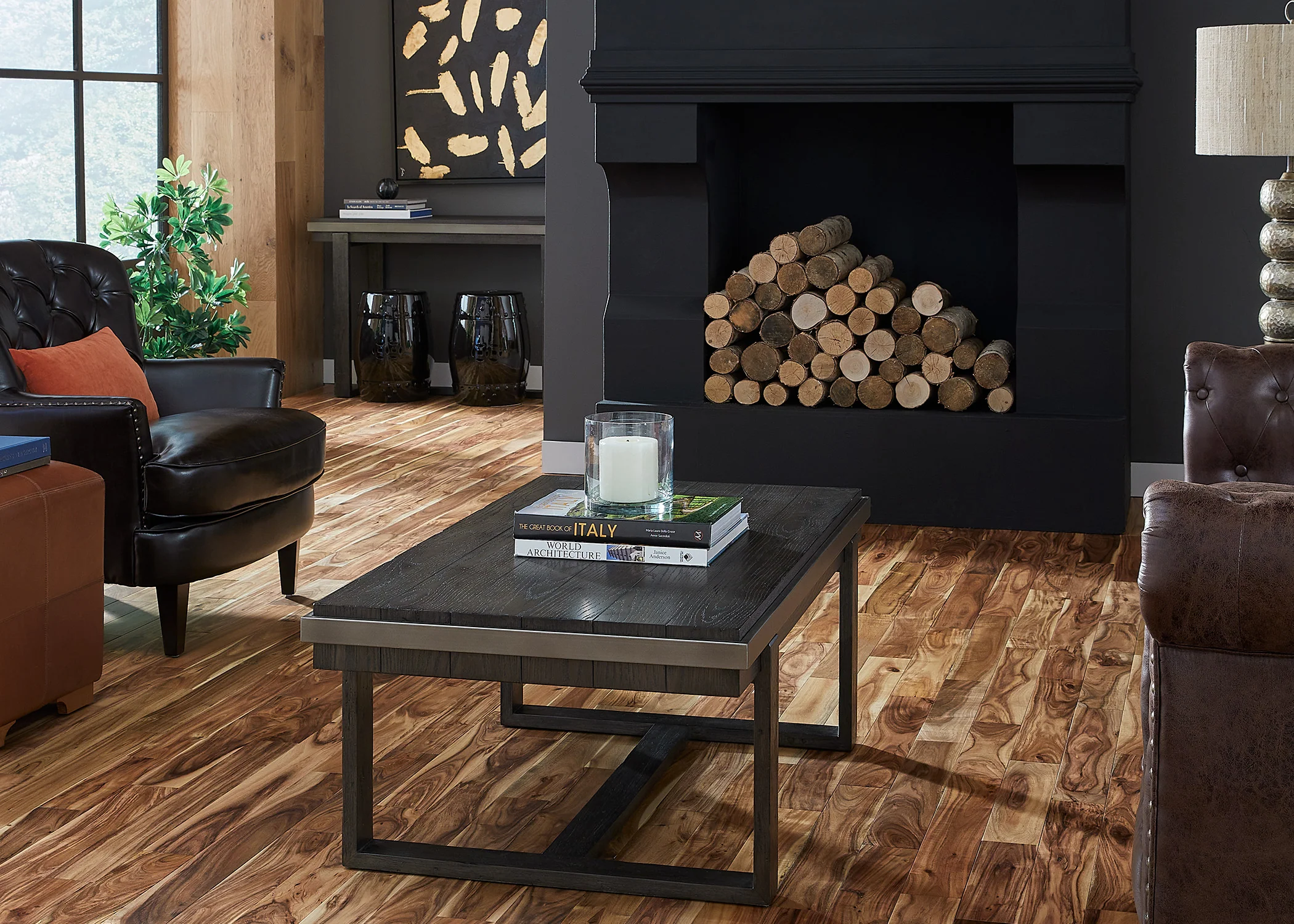 Builder's Pride Tobacco Road Acacia Prefinished Solid Hardwood 3/4" x 3 5/8" - Image 4