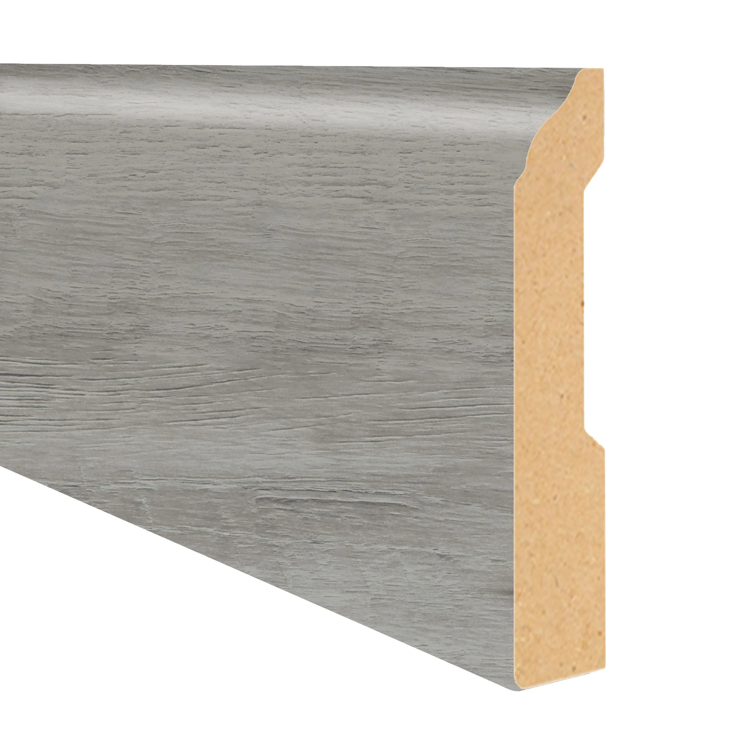 Cathedral Oak 3.25 in wide x 7.5 ft Length Baseboard