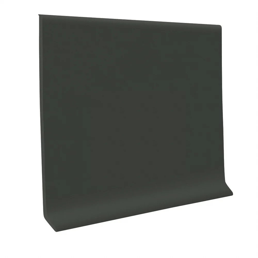 Cove Base Black/Brown Vinyl 4 in. Wide x 120 ft. Length Roll Vinyl Wall Base