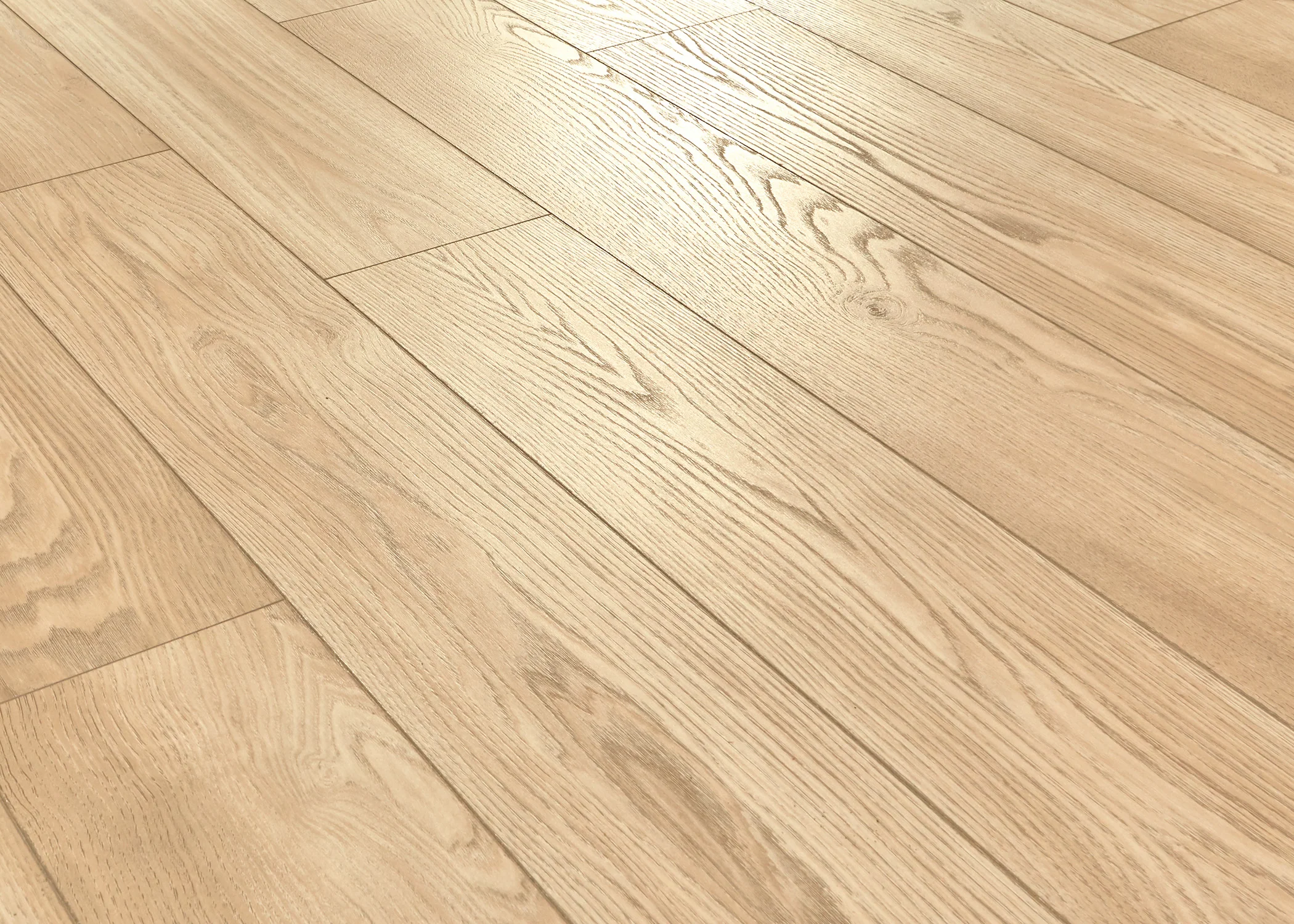 14mm Lantern Glow Chestnut w/ 2mm pad Water-Resistant Laminate Flooring 7.48 in. Width x 50.6 in. Length - Image 4