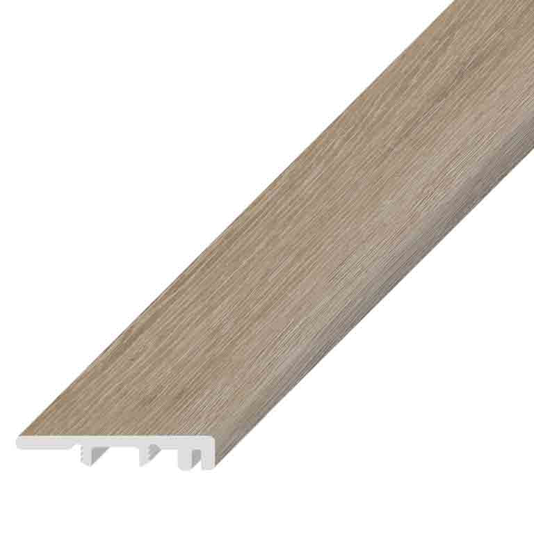 Fox Hill Oak Hybrid Resilient Waterproof 1.5 in wide x 7.5 ft Length Low Profile End Cap - Image 2