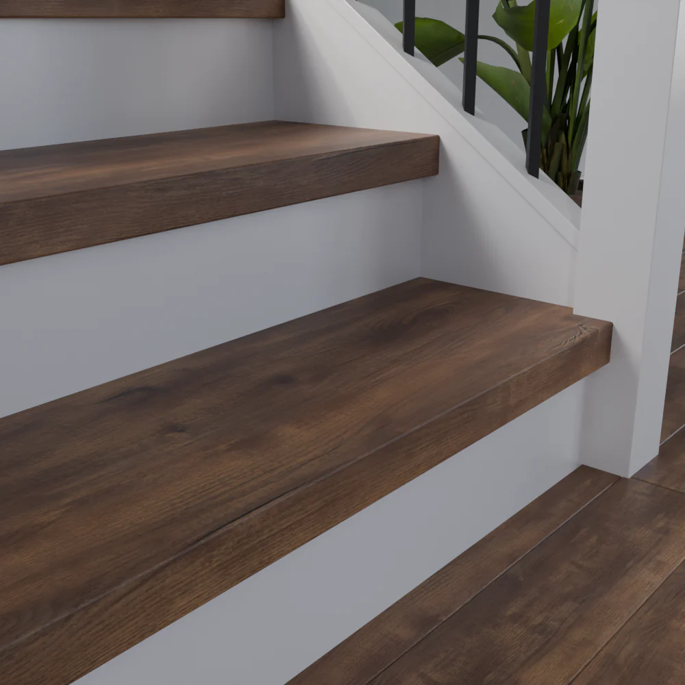 Loma Vista Oak 48 in Length Square Retro Fit Tread - Image 3
