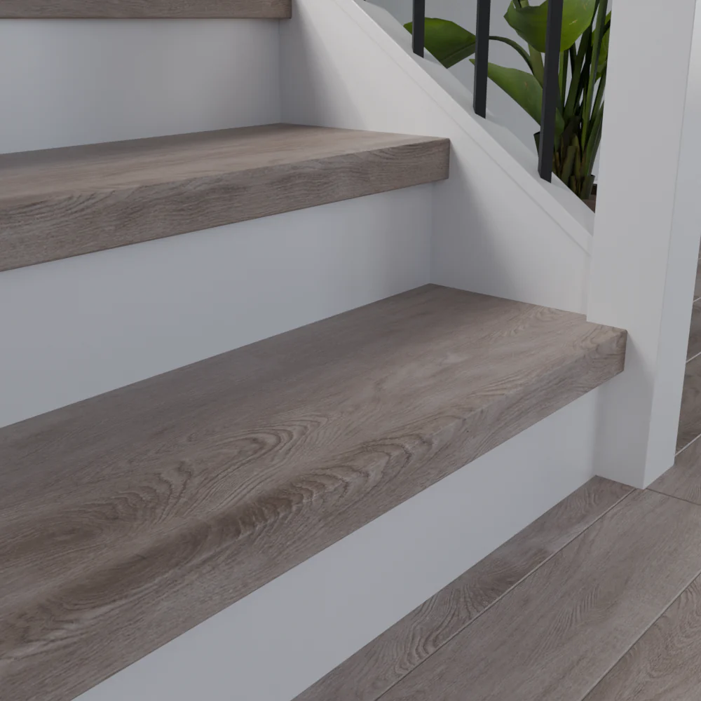 Midtown Oak 48 in Length Square Retro Fit Tread - Image 3