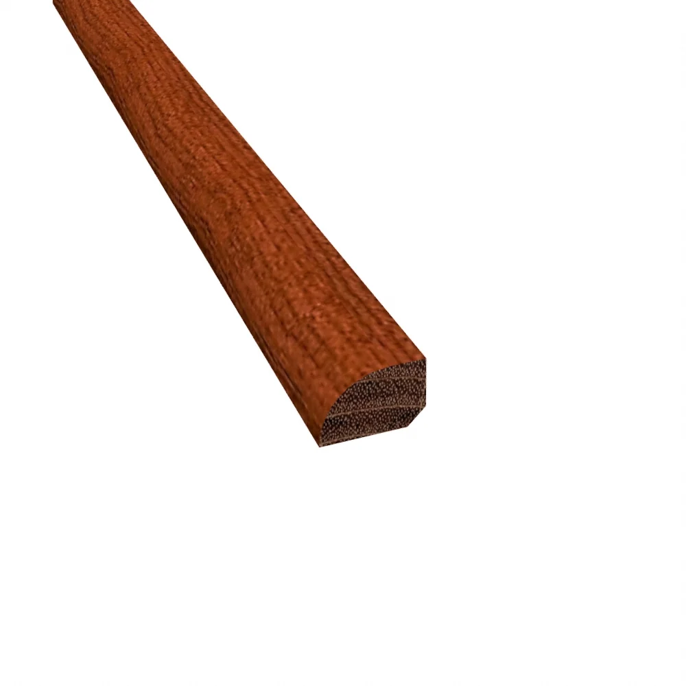 Prefinished Cumaru 3/4 in. Tall x 0.5 in. Wide x 6.5 ft. Length Shoe Molding - Image 2