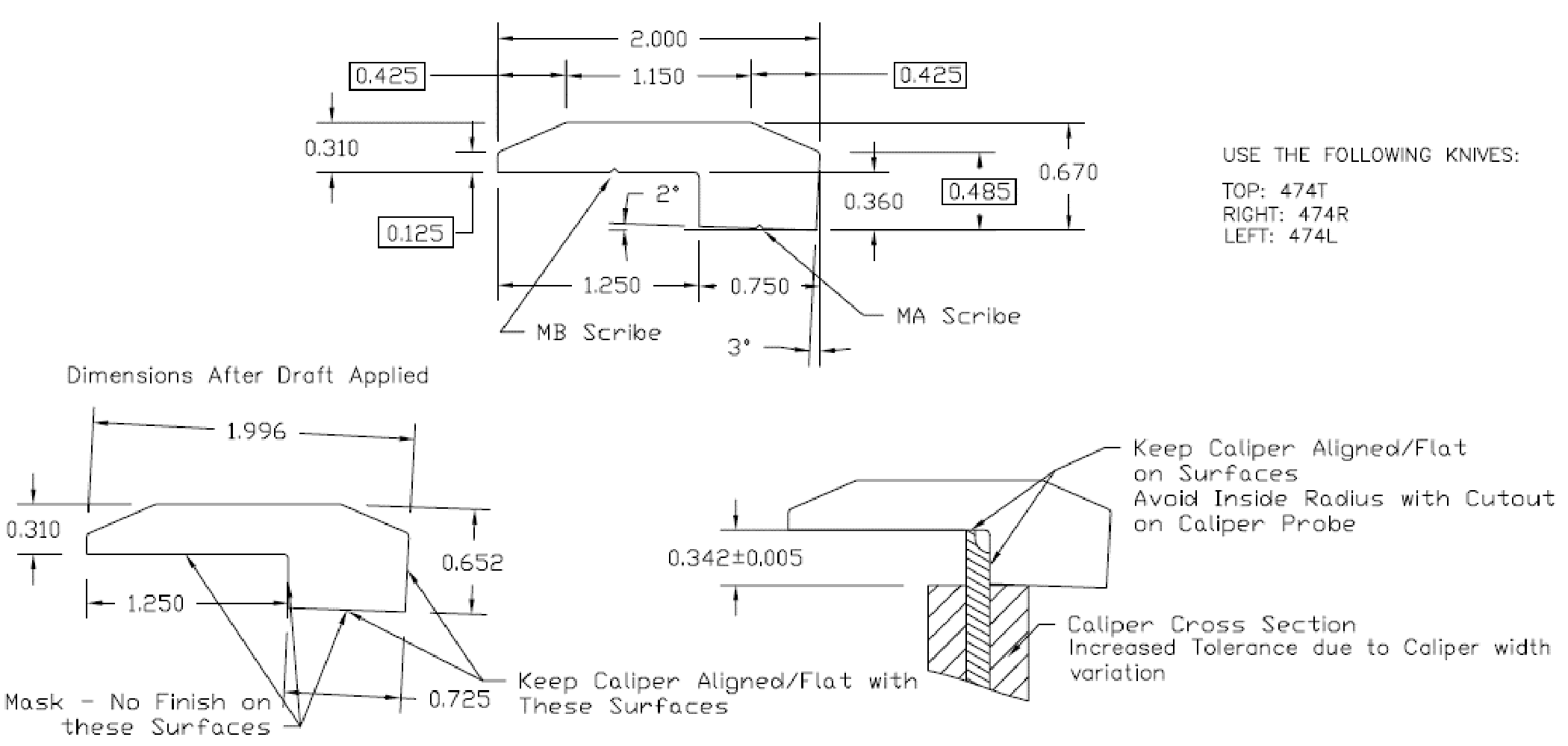 Prefinished Frozen Coast Oak Hardwood 5/8 in. Thick x 2 in. Wide x 78 in. Length Threshold - Image 2