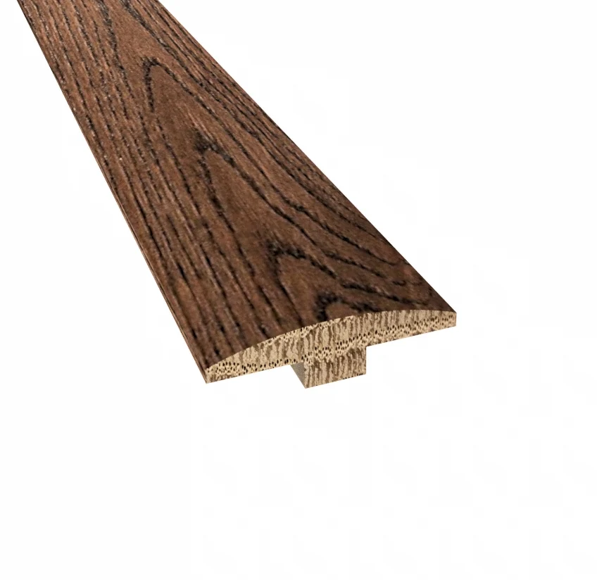 Prefinished Haverhill Oak 2 in. Wide x 6.5 ft. Length T-Molding