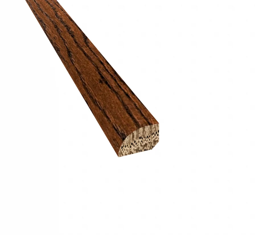 Prefinished Kensington Oak 3/4 in. Tall x 0.5 in. Wide x 6.5 ft. Length Shoe Molding