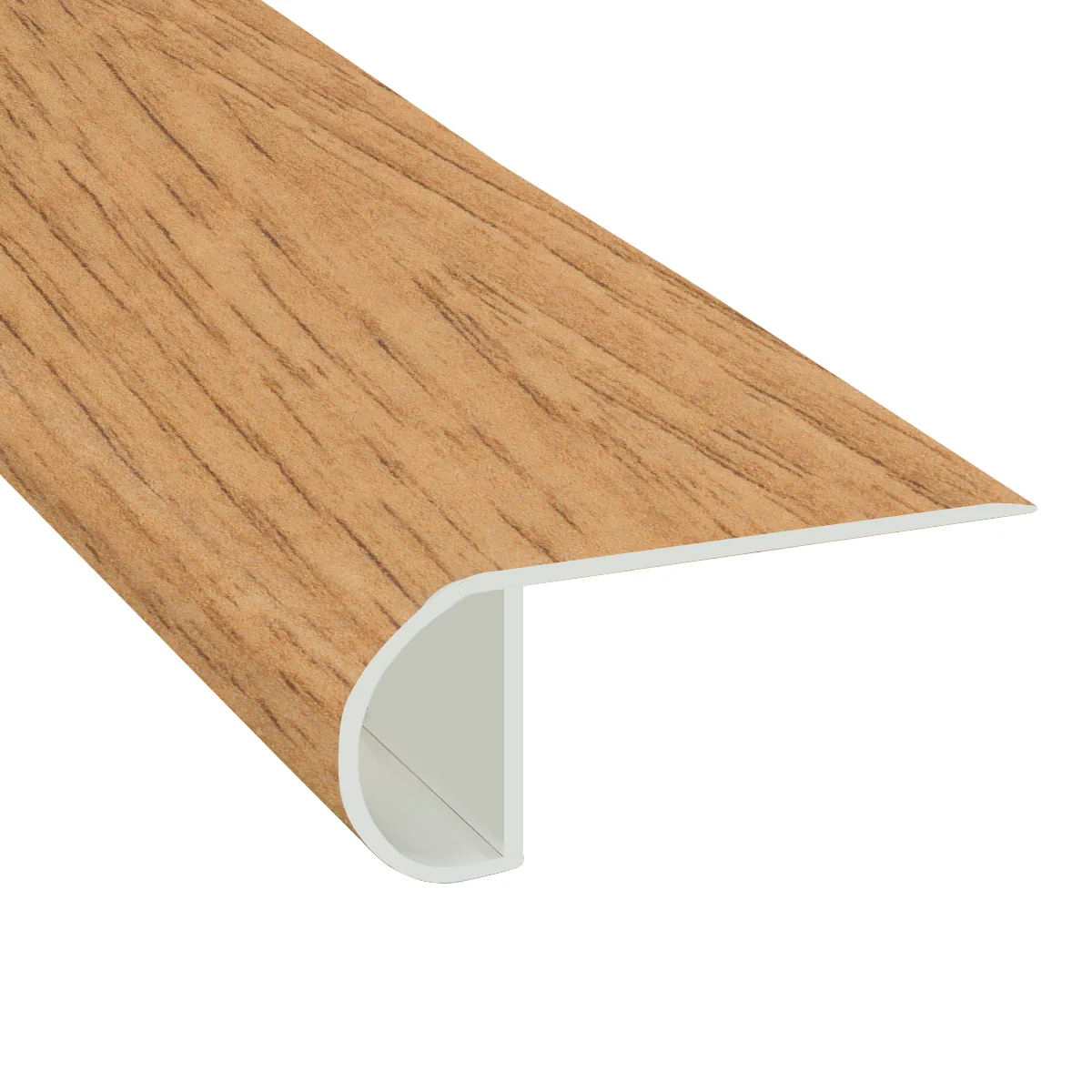 Red Oak Waterproof Hybrid Resilient 1in. Thick x 2.25in. Wide x 7.5ft. Length Low Profile Stair Nose
