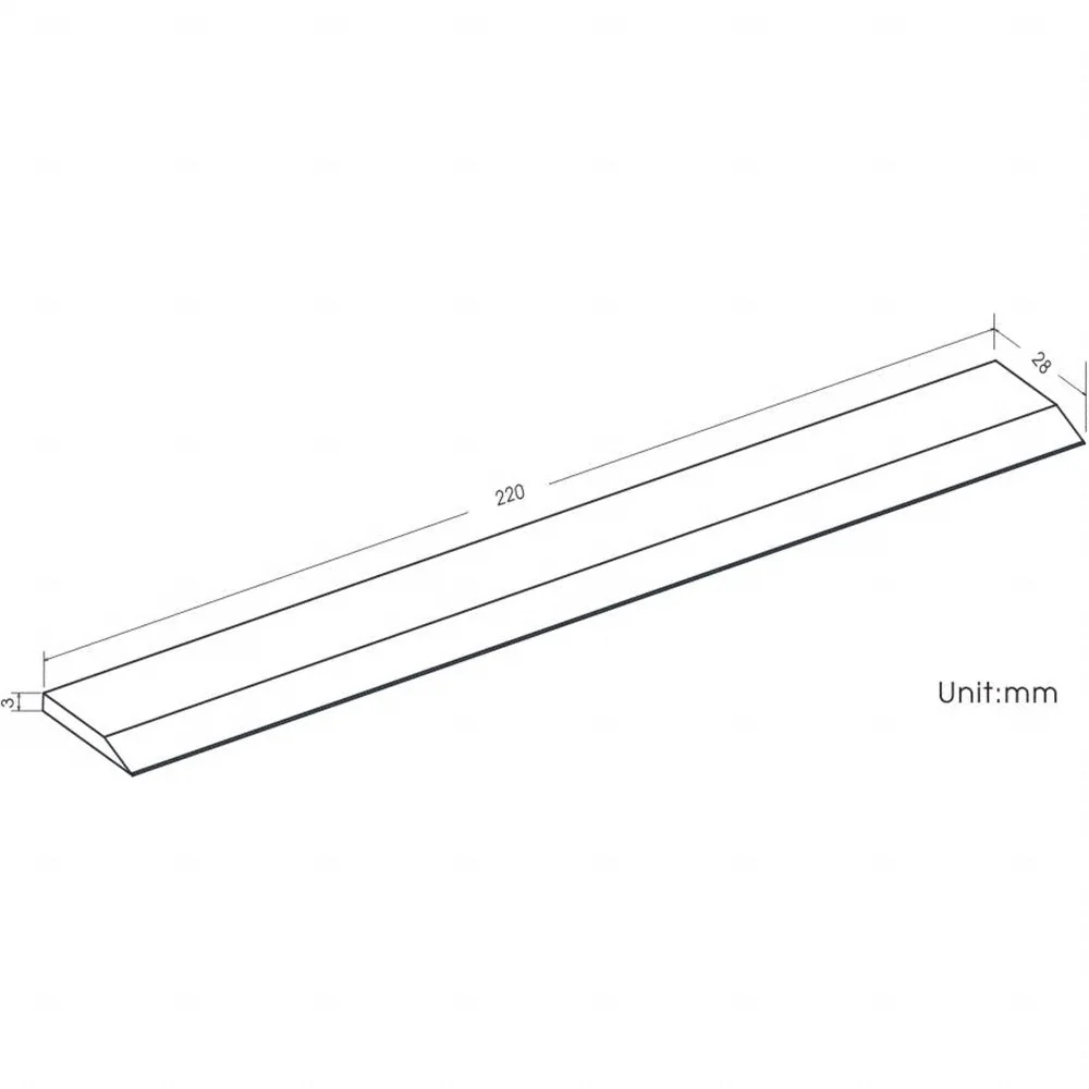 8.5 in. Replacement Blade for LX-080 Multi-Purpose Flooring Cutter - Image 3