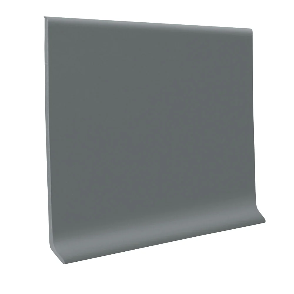 Thermo Plastic Rubber Dark Gray 1/8 in. Thick x 6 in. Tall x 120 ft. Length Roll