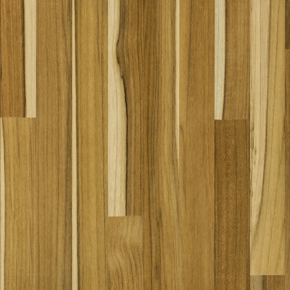 Unf. Essential Teak 8 ft. L x 25 in. W x 1-1/2 in. Thick Solid Butcher Block Countertop