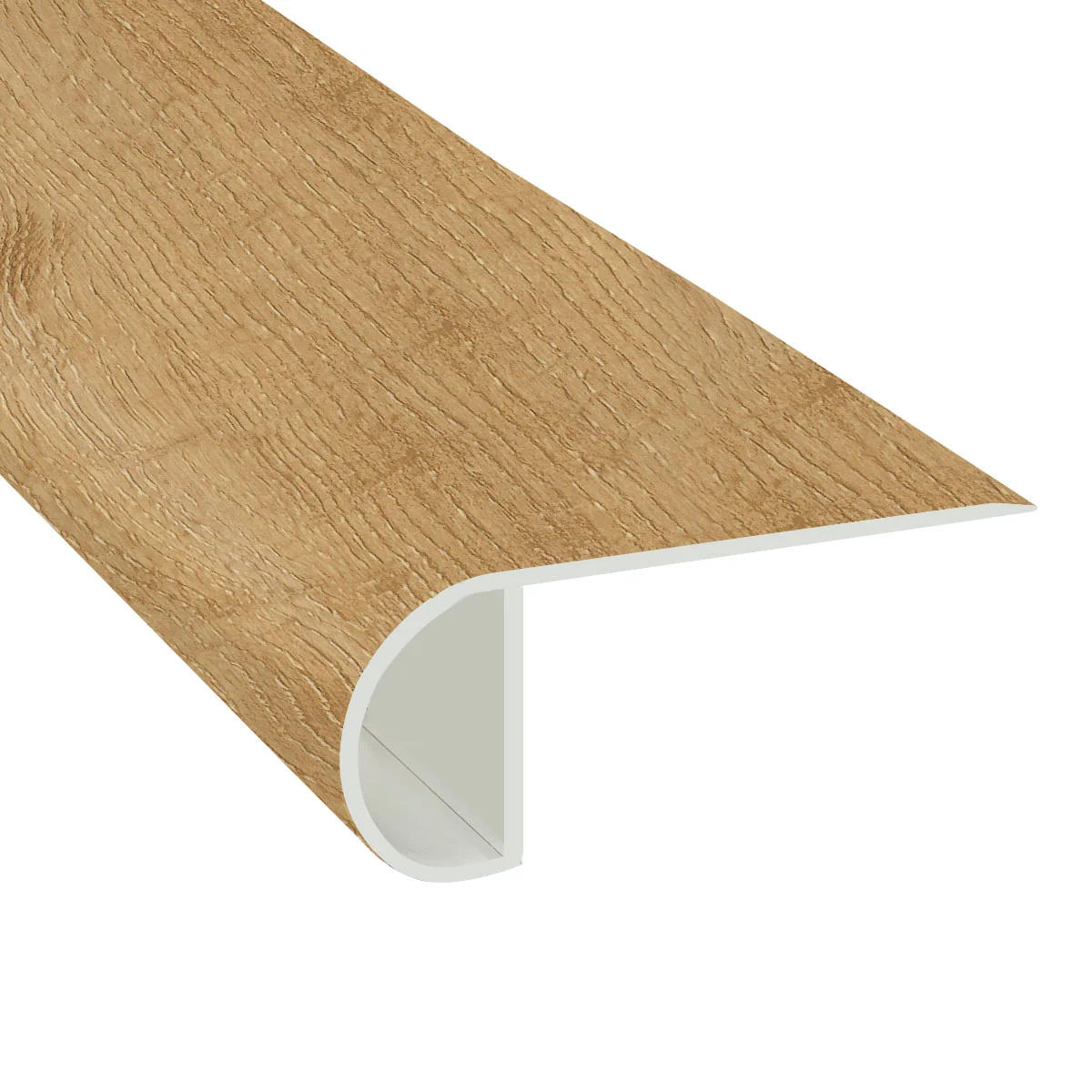 Woodley Oak Waterproof 2.25 in wide x 7.5 ft Length Low Profile Stair Nose